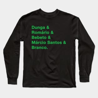 1994 Brazil World Cup Green Long Sleeve T-Shirt